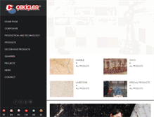 Tablet Screenshot of cekicler.com.tr